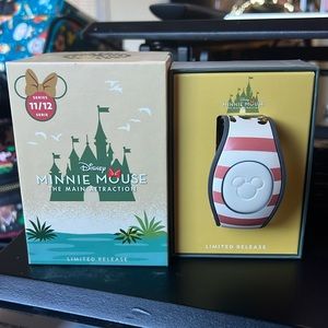 Disney Minnie Mouse The Main Attraction Limited Release Magic Band 11/12 Jungle